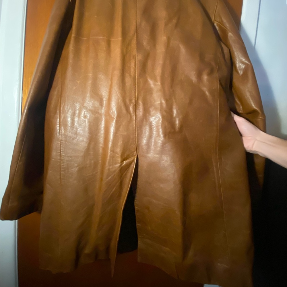 Huge Pelle brown leather jacket. Great condition. - Picture 5 of 5